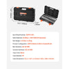 VEVOR Hex Bit Socket Set, 32-Piece, S2 Alloy Steel and Cr-V Steel, Standard SAE and Metric, 1/4 in, 3/8 in, and 1/2 in Drives, with Enhanced Storage Case, Allen Socket Set for Mechanics, Auto Repair
