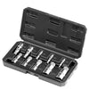 VEVOR XZN Triple Square Spline Bit Socket Set, 10-Piece M4 - M18, Premium Cr-V Steel, 1/4 in, 3/8 in, and 1/2 in Drives, with Enhanced Storage Case, Triple Square Socket Set for Hand Use, Automotive