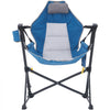 VEVOR Reclining Camping Chair, 300 lbs Load Camping Hammock Chair, Rocking Lounge Folding Chair with Cup Holder Storage Bag Headrest & Adjustable Backrest, for Camping and Other Outdoor Activities