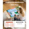 VEVOR 1500 Piece Puzzle Table with Folding Legs, 4 Drawers and Cover, 34x25 in Portable Wooden Board, Felt Surface Jigsaw Puzzle Accessories for Adults, Adjustable 6-Tilting-Angle, Gift for Mom