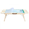 VEVOR 1500 Piece Puzzle Table with Folding Legs, 4 Drawers and Cover, 34x25 in Portable Wooden Board, Felt Surface Jigsaw Puzzle Accessories for Adults, Adjustable 6-Tilting-Angle, Gift for Mom
