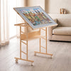 VEVOR 1500 Piece Puzzle Table with Legs, 4 Drawers, and Cover, 34x25 in, Gift for Mom, Portable Wooden Board, Felt Surface Puzzles Jigsaw Accessories for Adults, 0°-45° Tilting Storage Organizer