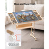 VEVOR 1500 Piece Puzzle Table with Legs, 4 Drawers, and Cover, 34x25 in, Gift for Mom, Portable Wooden Board, Felt Surface Puzzles Jigsaw Accessories for Adults, 0°-45° Tilting Storage Organizer
