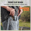 VEVOR Folding Pocket Knife, 3 in/7.6 cm 7Cr17Mov Blade, Aluminum Handle Small EDC Knife with Pocket Clip, Sharp Camping Survival Hiking Knife, 2.8 oz/0.08 kg Easy to Carry for Men Women Self Defense