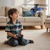 VEVOR RC Helicopter, 2.4GHz 4-Propeller Remote Control Helicopter with 6-Axis Gyro, 4-Channel RC Airplane for Beginner, LED Light & One-Key Takeoff/Landing, Plane Toys for Kids Ages 8 and up