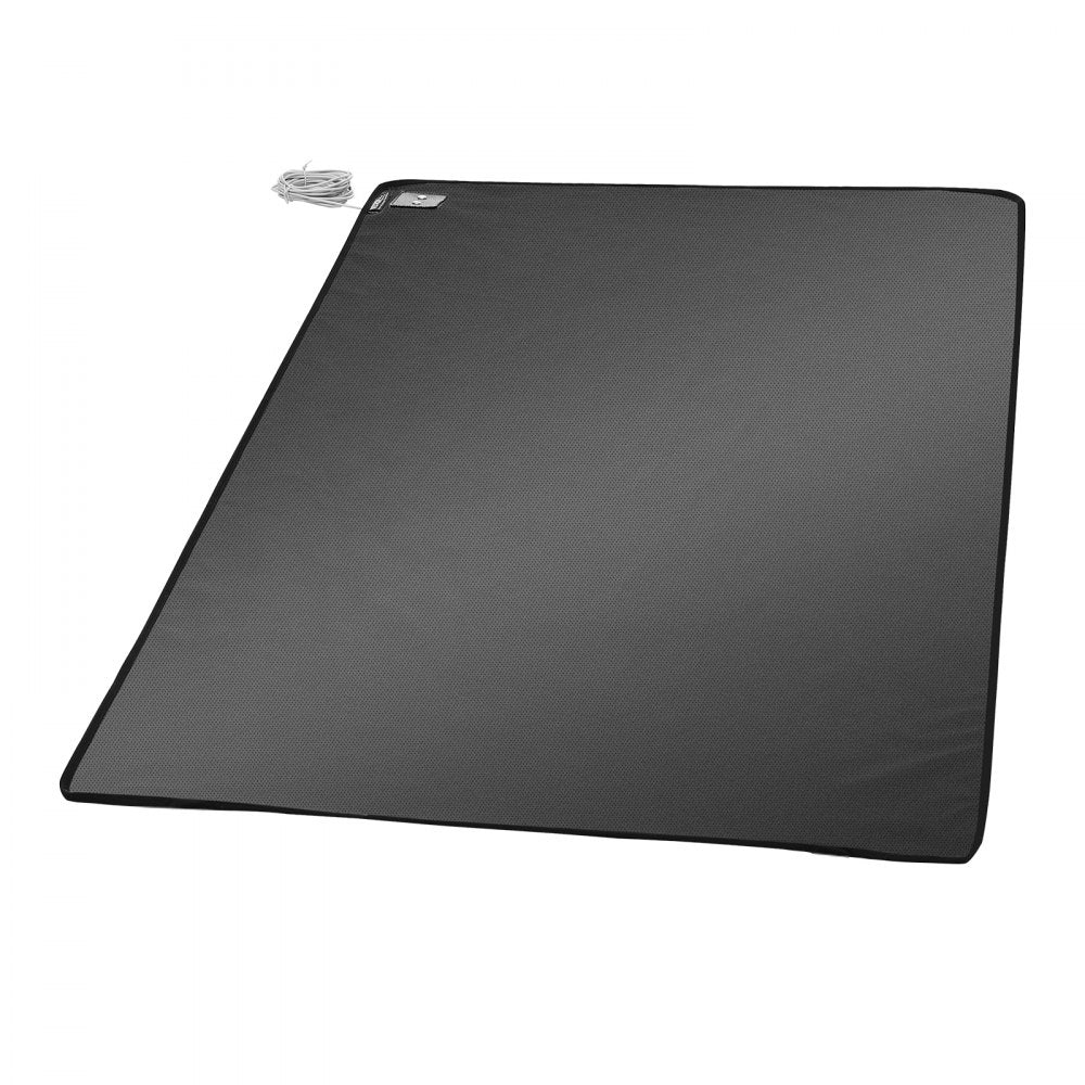 VEVOR Grounding Mat, 27 x 60 in Anti-Slip PU Leather Earthing Mat, with 15 Feet Grounding Cord, Grounding Pad for Sleep, Boost Energy, Improve Sleep, Reduce Anxiety at Home Office or Work