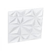 VEVOR 3D Wall Panels, 33-Pack 11.81 x 11.81 in PVC Modern Art Minimalist Diamond Tiles, 32 Sq.Ft Coverage Accent Wall Panel, Interior Home Decor for Ceiling, Bedroom, Living & Gaming Room, Matte White