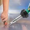 VEVOR Hot Air Plastic Welder, 1600W Hot Air Torch Pistol, 122-1112℉ PVC TPO Vinyl Heat Gun Welding Torch, Plastic Welding Roofing Kit with 2 Nozzles, Silicone & Copper Seam Roller for PP/PE/PVC Sheet