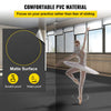 VEVOR Dance Floor, 6.6x9.8ft Dance Floor Roll, 0.06in Thick PVC Vinyl Dance Floor, Black/Grey Reversible Portable Dance Floor, Non-Slip Dance Flooring, Ballet Dance Floor for Jazz, Pop, Lyrical Style