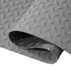 VEVOR Garage Floor Mat, 157.48 x 59.05 inch PVC Garage Flooring Roll, Non-slip Diamond Texture, 64.58 sq.ft Covering Space, Garage Mats for Under Cars, for Gyms Boats Car Trailer, Silver