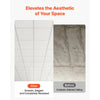 VEVOR 24 x 24 in PVC Ceiling Tiles 12-Pack Drop Ceiling Panels White, PVC Foam Board, Grid Fit, Water-Resistant, Flexible Cut, Easy to Clean, Modern Decorative for Home,Office,Kitchen,Living Room