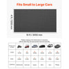 VEVOR Garage Floor Roll, 4 x 10 ft Garage Flooring Mat, 2.2 mm Thickened PVC Diamond Plate Floor Protector Mat with Double-sided Tape, Non-Slip, Easy to Clean for Warehouse, Gyms, Trailer, Black