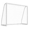 VEVOR Soccer Goal 8 x 6 FT PVC Soccer Goal for Backyard with PE Net, Portable Weatherproof Set, with High-Strength PE Net, Target, Cones, for Youth Kids & Adults Outdoor Backyard Practice Training