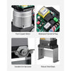 Pure copper motor, waterproof socket and plug, durable iron sprocket, robust steel base details
