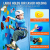 VEVOR 32 Rock Climbing Holds, Multi-Size and Multi-Colored Climbing Rocks for Kids and Adults, Rock Wall Holds with Mounting Hardware, Climbing Wall Grips for Indoor and Outdoor Playground Play Set