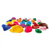 VEVOR 32 Rock Climbing Holds, Multi-Size and Multi-Colored Climbing Rocks for Kids and Adults, Rock Wall Holds with Mounting Hardware, Climbing Wall Grips for Indoor and Outdoor Playground Play Set