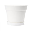 VEVOR Plastic Plant Pots, 16 Packs 6 in Durable Planters, Lightweight Nursery Pots with Drainage Holes & Detachable Saucers, Round Tapered Flower Pot for Indoor & Outdoor Plants, Home Garden Decor