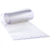 VEVOR Strip Curtain 16PCS, 96" Height, 96" Width, 0.08" Thickness, Clear Smooth Plastic Door Strips with 50% Overlap, PVC Strip Door Curtain Freezer Curtain for Warehouses, Walk in Freezers, Coolers