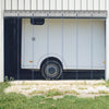 VEVOR Strip Curtain, 84" Height x 42" Width, 0.08" Thickness, 7PCS Clear PVC Strip Door Curtain, Freezer Curtain, Plastic Door Strips for Walk in Freezers, Coolers & Warehouse Doors, with 50% Overlap