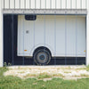 VEVOR Strip Curtain, 84" Height x 48" Width, 0.08" Thickness, 8PCS Clear PVC Strip Door Curtain, Freezer Curtain, Plastic Door Strips for Walk in Freezers, Coolers & Warehouse Doors, with 50% Overlap