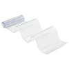 VEVOR Clear PVC Strip Curtain, 84 in Height x 42 in Width x 0.08 in Thickness, 7 PCS Walk in Freezer Cooler Curtain Strips, Smooth Waterproof Plastic Door Strips for Warehouse, Freezer, Garage Doors