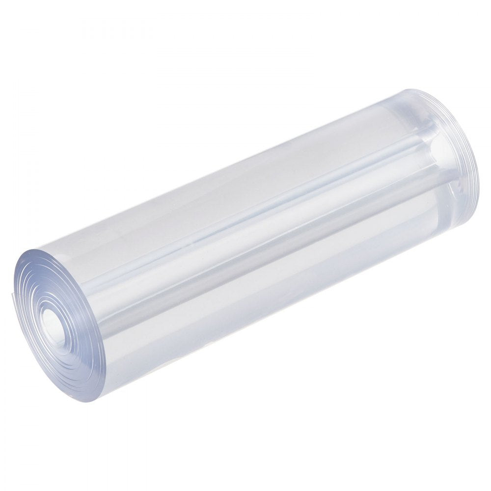 VEVOR Clear PVC Strip Curtain, 84 in Height x 60 in Width x 0.08 in Thickness, 10 PCS Walk in Freezer Cooler Curtain Strips, Smooth Waterproof Plastic Door Strips for Warehouse, Freezer, Garage Doors