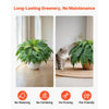 VEVOR Artificial Ferns, 45 Inch Fake Boston Fern Bush Plant with 63 Fronds, Faux Greenery for Indoor/Outdoor Decor, Silk & LDPE, Suitable for Home Porch Garden Office Living Room Planter, Set of 2