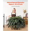 VEVOR Artificial Ferns, Natural Spread Diameter 43-47 Inch, Large Hanging Artificial Boston Ferns, Fake Plant Wall Decor with 88 Branches, Faux Fern for Home Office and Outdoor (Flowerpot Unincluded)