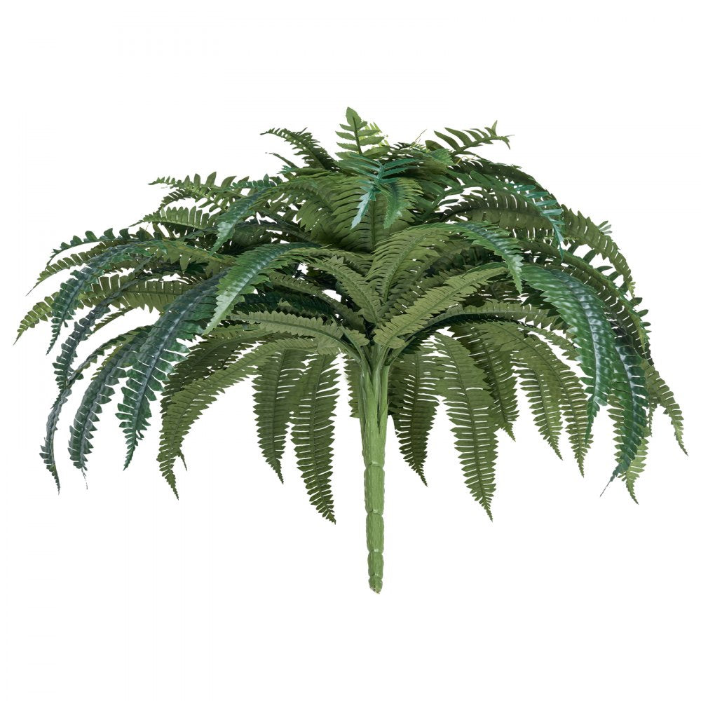 VEVOR Artificial Ferns, Natural Spread Diameter 43-47 Inch, Large Hanging Artificial Boston Ferns, Fake Plant Wall Decor with 88 Branches, Faux Fern for Home Office and Outdoor (Flowerpot Unincluded)