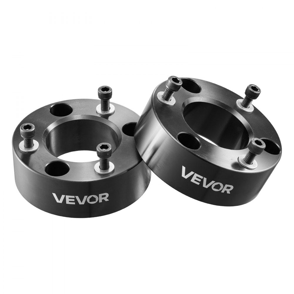 VEVOR 2 Inch Front Leveling Lift Kit for 2004-2025 Ford F150 2WD/4WD, 2003-2018 Expedition, 2005-2008 Lincoln Mark LT, Chassis Level Kit with 2PCS Heavy Duty Forged Aluminum Suspension Strut Spacers