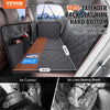 VEVOR Back Seat Extender for Dogs,Dog Hammock for Car Back seat,Waterproof Hard Bottom Dog Car Seat Cover for Back Seat 54"x24",Supports 400lbs with Mesh Window and Storage Pocket for Car, SUV