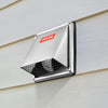 VEVOR 6 inch External Extractor Wall Vent Cover, Square AC Vent Gable Cover, Premium Stainless Steel & with Built-in a Protection Screen, for House,Bathroom,Garage,Kitchen,Basement (1 Pack, Silver)