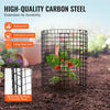 VEVOR 6 Pack Plant Protector from Animals, 12.6'' Dia. x 14'' H Chicken Wire Plant Protector, Plant Cages for Outdoor Plants, Flowers & Vegetables, Keeps Bunny Chicken Squirrels Out, 18pcs Metal Mesh