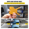 VEVOR Paintless Dent Removal Rods, 89 PCS Paintless Dent Repair Tools, Golden Lifter Puller Car Dent Repair Kit, Glue Puller Tabs Dent Puller Kit for Auto Dent Removal, Minor Dents, Door Dings