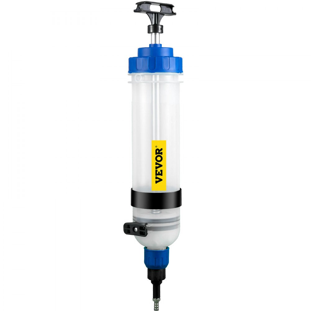VEVOR Transmission Fluid Pump Manual ATF Refill System Dispenser, Oil and Liquid Extractors 1.5 Liter Large Capacity, Automatic Transmission Fluid Pump Tool Set with ATF Filler Adapters