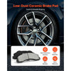 VEVOR Front Brake Kit Ceramic Brake Pads & Hollow Brake Rotors Replacement, Compatible with 015-2020 Ford F-150, 2010-2014 Ford F-150 (6 Lug Models), 2010-2021 Ford Expedition & Lincoln Navigator