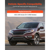 VEVOR Front & Rear Brake Kit Compatible with 2012-2016 Honda CR-V (AWD Models), Ceramic Brake Replacement Kits, 12 inch Hollow Structure Front Rotors, 12 inch Solid Structure Rear Rotors, R-31455