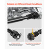 VEVOR Front Drive Shaft, 32.0"-34.6" Prop Shaft Driveshaft Assembly Compatible with 2003-2013 Dodge RAM 2500 3500, Replace #52105934AA 52105934AB 52105934AC 52105934AD 52105934AE 52105934AF