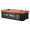 VEVOR 48V (51.2V) 150AH Lithium Golf Cart Battery, with 20A Charger, Lifepo4 Battery Kit, Built-in 250A BMS, with Bluetooth & Touch Monitor, 2C Discharge, 4000 Cycles, for Golf Carts, Trolling Motors