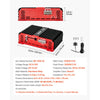 VEVOR Monoblock Car Amplifier, 1500W RMS MAX, 1/2/4 Ohm Stable, 1-Channel Class D Car Audio Amplifier with Remote Subwoofer Level Control, Low Pass Filter and Bass Boost, Volume Controller Included