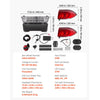 VEVOR Golf Cart Light Kit, 12V, Street Legal LED Headlight and Taillight Kit with Wiring Harness, Turn Signals, Hazard Light, Switch Horn, Brake Pad, ABS Housing, for Club Car Precedent 2004-2008