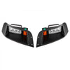 VEVOR Golf Cart Light Kit, 12 Volt, Street Legal LED Headlight and Tail Light Kit with Wiring Harness, Turn Signals, Hazard Light, Switch Horn, Brake Pad, Zip Ties, ABS Housing, for EZGO TXT 1996-2013