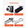 VEVOR Hydraulic Power Steering Rack and Pinion, with Dust Boot, Compatible with 1996-2000 Toyota 4Runner L4 2.7L, 1996-2002 Toyota 4Runner V6 3.4L, 1998-2004 Toyota Tacoma L4 2.7L / V6 3.4L (RWD)