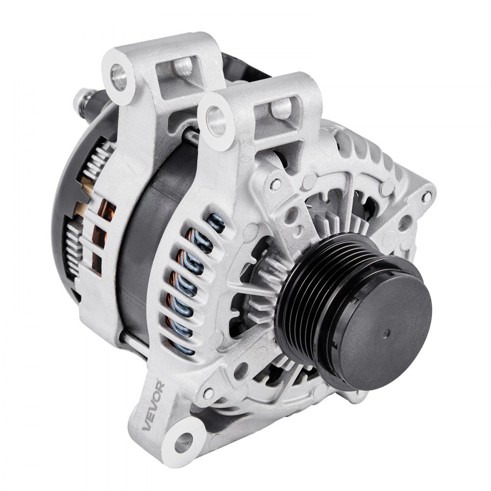 VEVOR Car Alternator 11252, Fit for Buick Enclave Base 3.6L 2012-2013, Chevy Traverse LT 2009-2016, GMC Acadia SLT 2007-2015, Saturn Outlook V6 2007-2010, Automotive Replacement Alternator 25815839