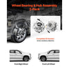 VEVOR 2PCS Front Wheel Bearing & Hub Assembly Fit for 2016 Ford F-250 Super Duty Base King Ranch Lariat Platinum XL Crew Cab Pickup 4-Door OEM 515130, Wheel Bearing Hub Assembly Set with ABS Sensor