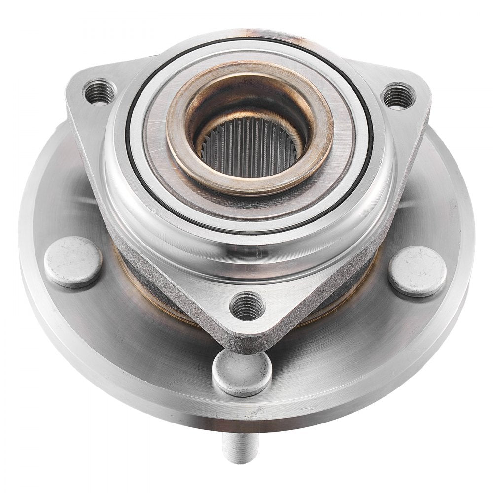 VEVOR 2PCS Front Wheel Bearing & Hub Assembly Fit for Jeep Wrangler 2010 Islander 2016 Rubicon Sahara 75th Anniversary Sport Utility OEM 513272, 5 Lugs with ABS Sensor, Wheel Bearing Hub Assembly Set