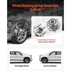 VEVOR 2PCS Front Wheel Bearing & Hub Assembly Fit for 2014-2016 Cadillac SRX Base Luxury Performance Premium Sport Utility 4-Door 3.6L OEM 513289, Wheel Bearing Hub Assembly Set, 13504971 BR930778