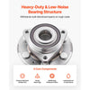 VEVOR 2PCS Front Wheel Bearing & Hub Assembly Fit for 2014-2016 Cadillac SRX Base Luxury Performance Premium Sport Utility 4-Door 3.6L OEM 513289, Wheel Bearing Hub Assembly Set, 13504971 BR930778