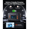 VEVOR Golf Cart Battery Charger 36V 18A and 48V 13A Smart Trickle Charger, for Lithium LiFePO4 Lead-Acid AGM/Gel/SLA Batteries, Plastic Shell, Multiple Protections, with LCD Display & Cooling Fan