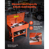 VEVOR Parts Washer 40-Gallon, 17 Gallon Solvent Capacity, 1 Gallon per Minute Max Pump Output, Steel Cabinet Electric Pump Automotive Parts Washer Cleaner for Wheel Bearings, Gears, and Carburetors